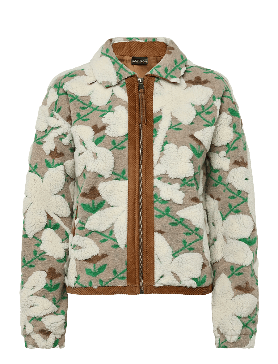 Napapijri - T-BLOOM FZ W - kunstkarusnahk - flower wom fzy - 1