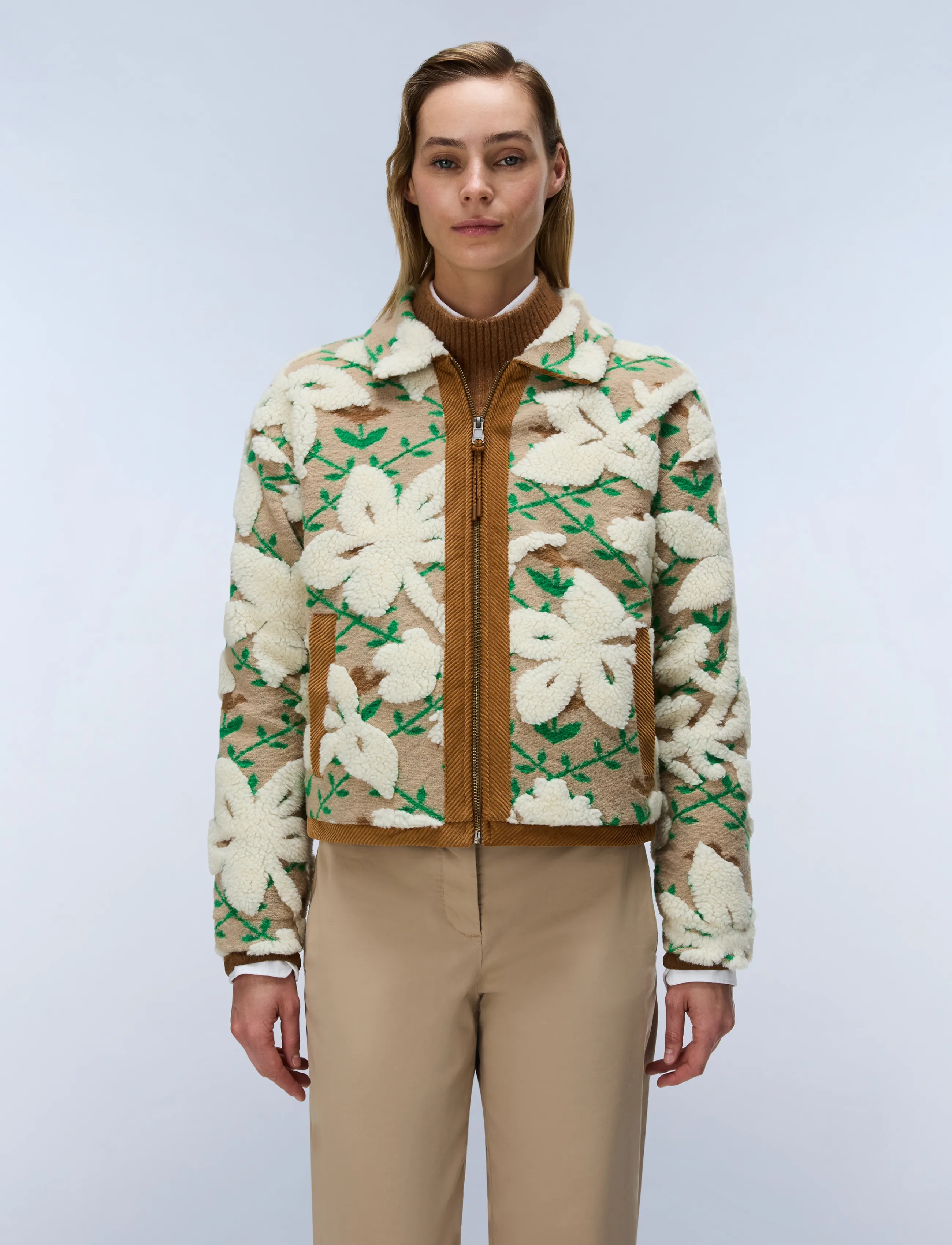 Napapijri - T-BLOOM FZ W - kunstkarusnahk - flower wom fzy - 3