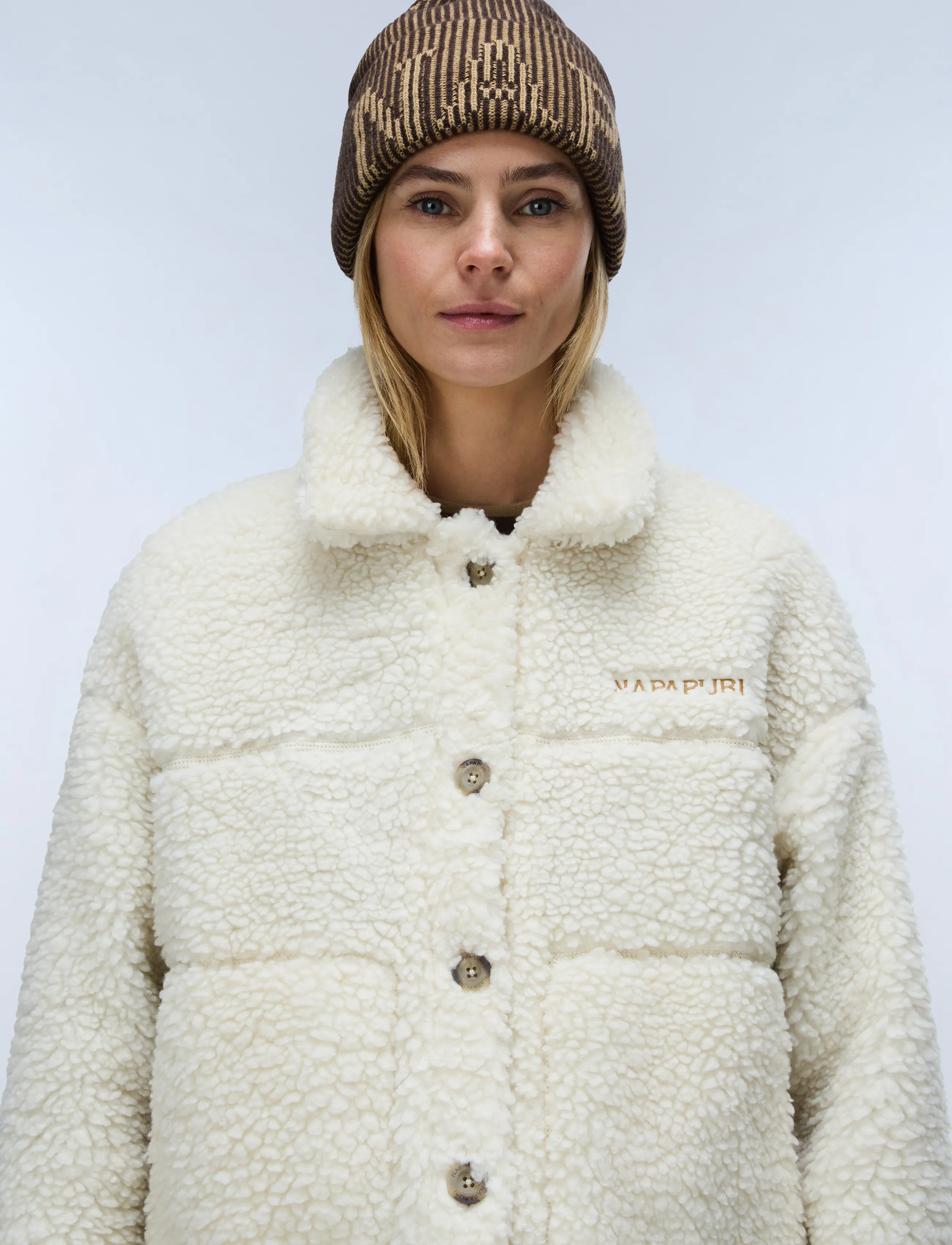 Napapijri T-SAMA W - Riided - BEIGE DIMITY / beige