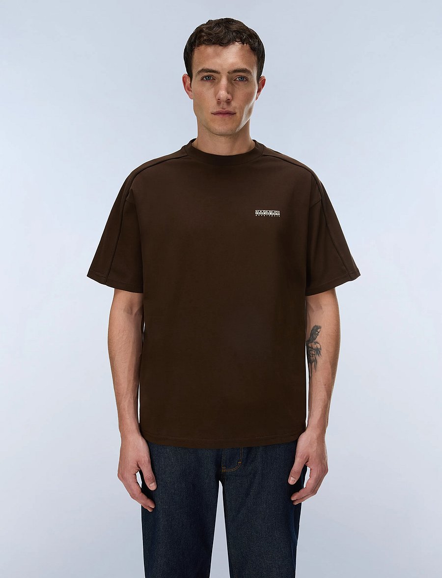 Napapijri - S-TEZA SS - kurzärmelige t-shirts - demitasse wt3 - 4