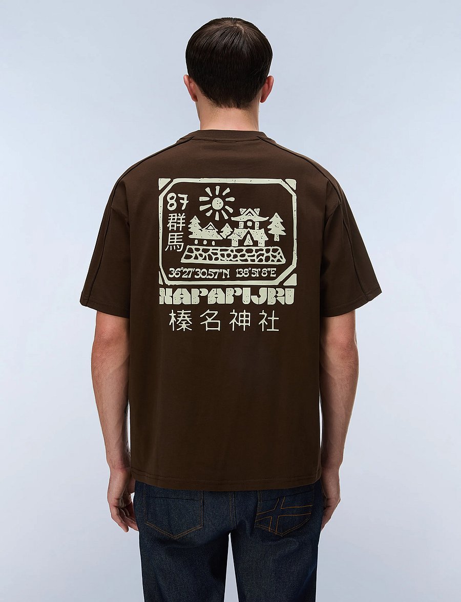 Napapijri - S-TEZA SS - kurzärmelige t-shirts - demitasse wt3 - 5