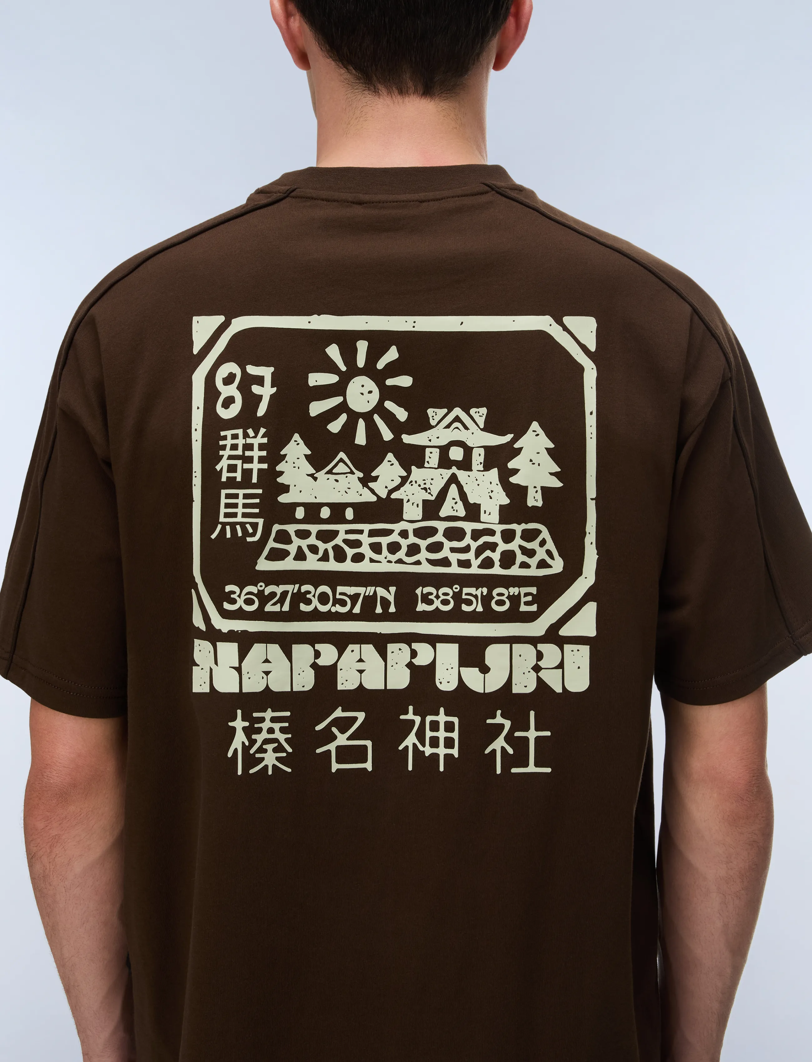 NAPAPIJRI S-Teza Ss t-shirts - bas herr – bild 5