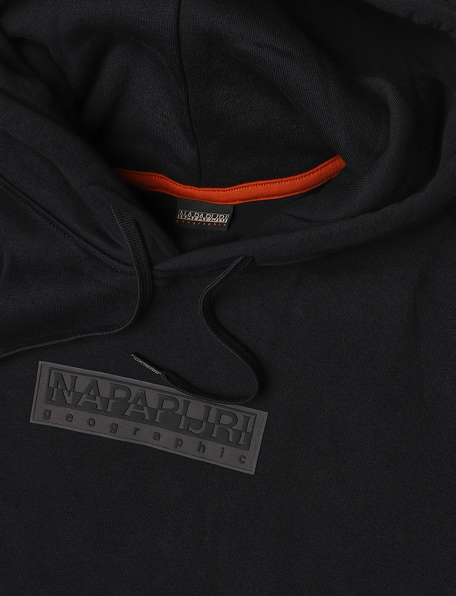 Napapijri - B-BOX LOGO H WI - hættetrøjer - black beauty - 2