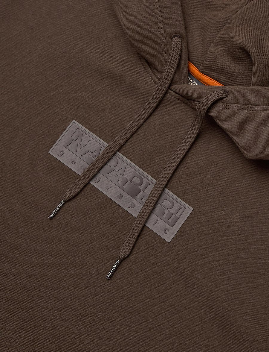 Napapijri - B-BOX LOGO H WI - hættetrøjer - demitasse wt3 - 2