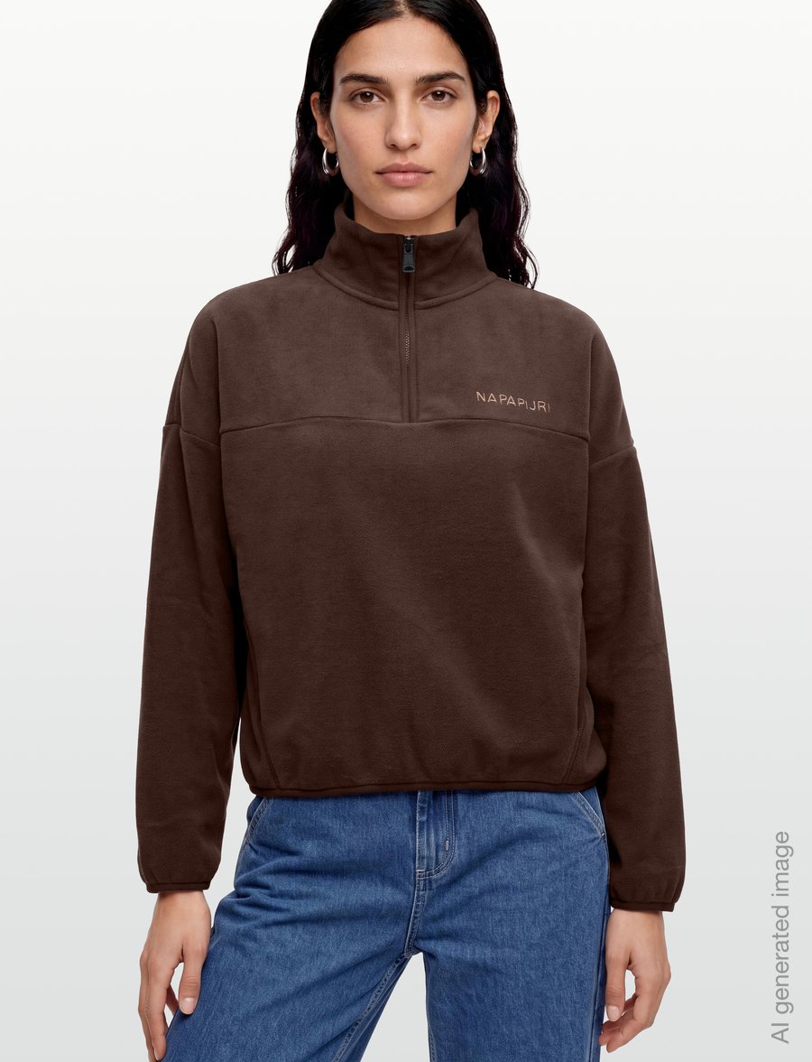 Napapijri - T-ASKU HZ - fleece og mellemlag - demitasse wt3 - 3