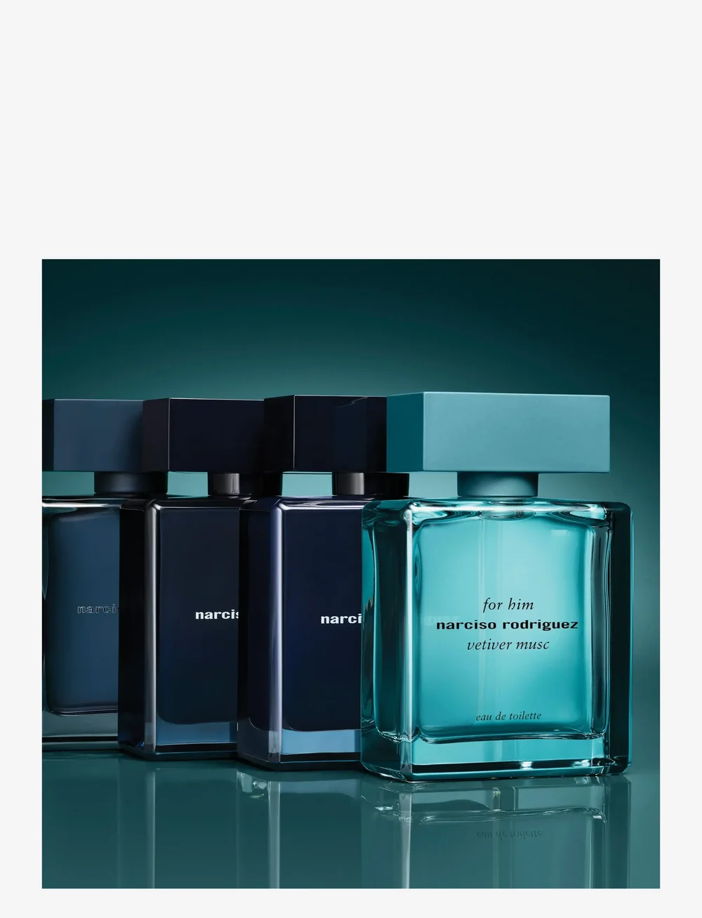Narciso Rodriguez - For Him Bleu Noir Parfum - till honom  - clear - 3