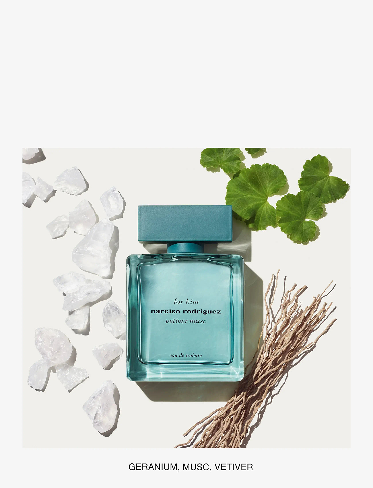 Narciso Rodriguez - Vetiver Musc For Him EdT - till honom  - clear - 1