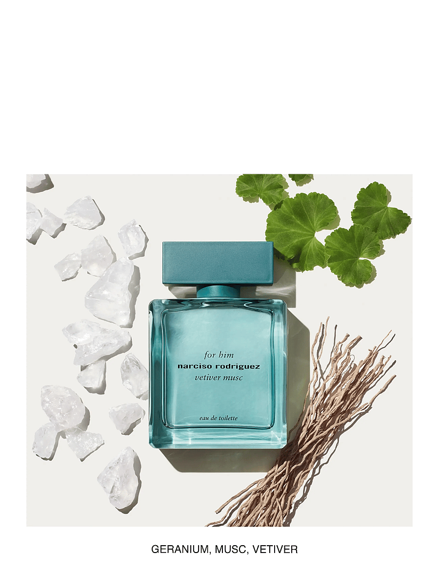 Narciso Rodriguez - Vetiver Musc For Him EdT - for him - clear - 1
