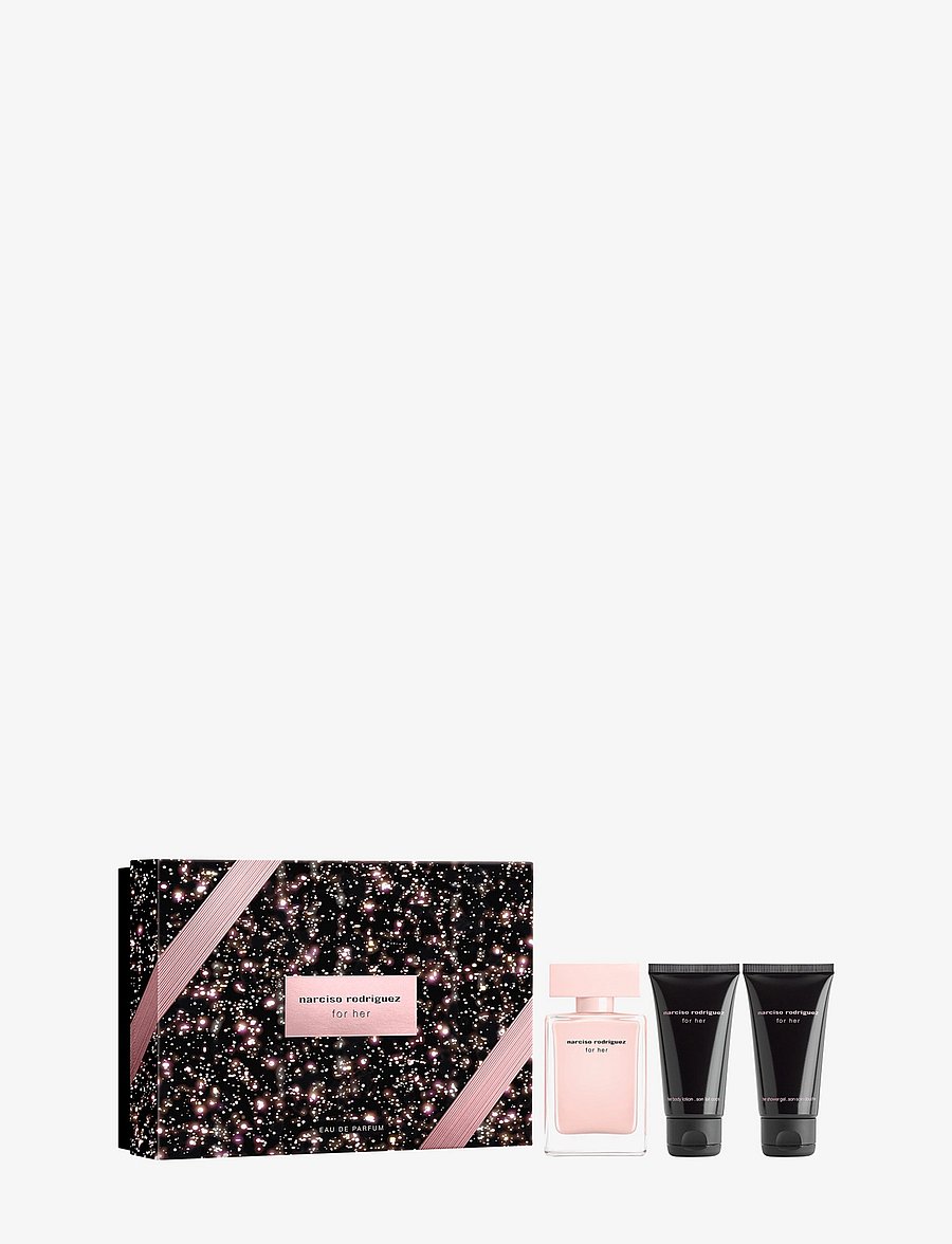 Narciso Rodriguez - Gift Set For Her EdP + Body Lotion + Shower Gel - giftset - clear - 0