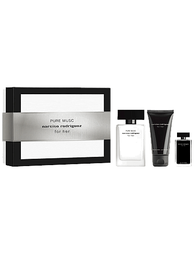 Gift Set For Her Pure Musc Edp + Body Lotion + For Her Edt - Eau De Parfum