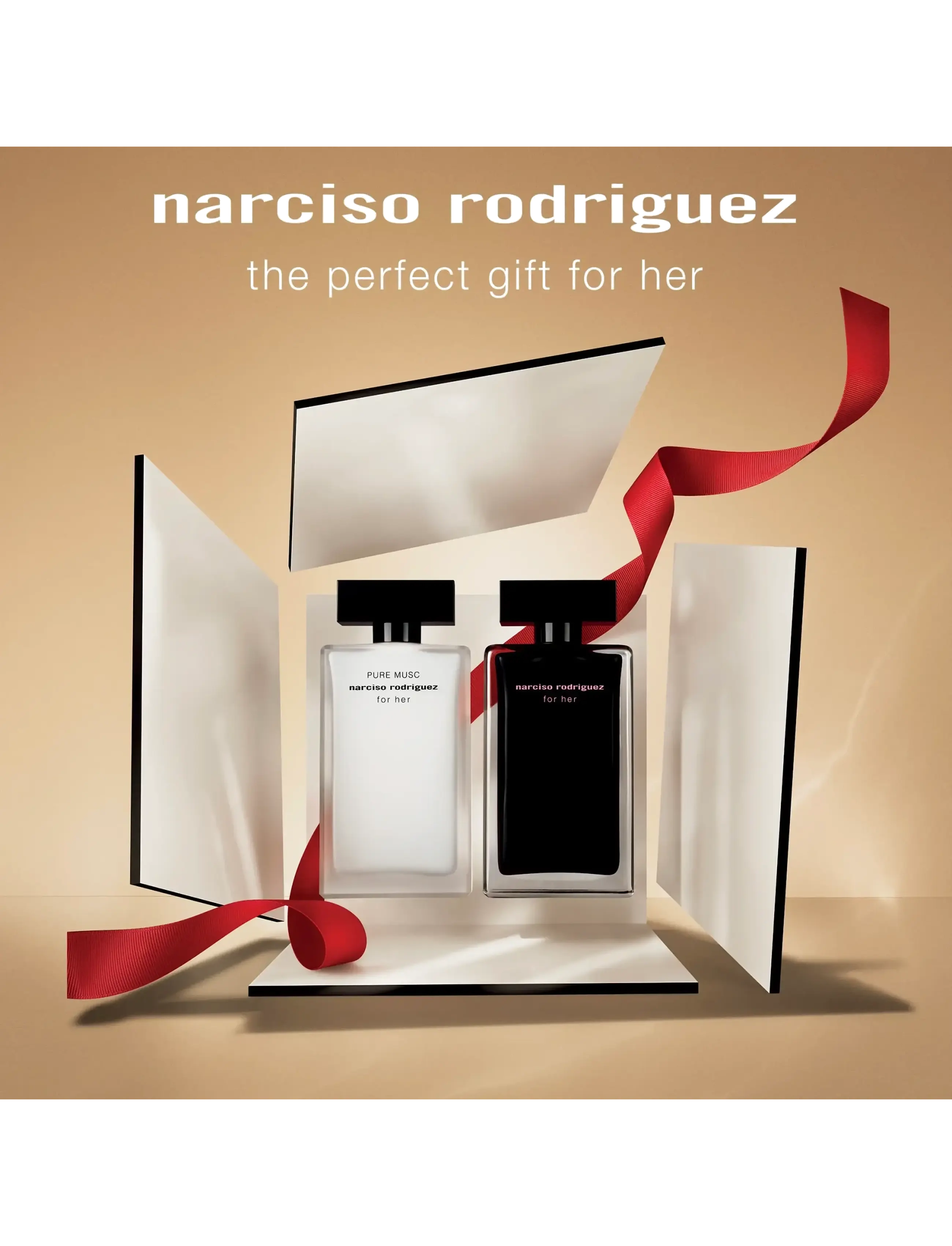Narciso Rodriguez - Gift Set For Her Pure Musc EdP + Body Lotion + For Her EdT - giftset - clear - 2