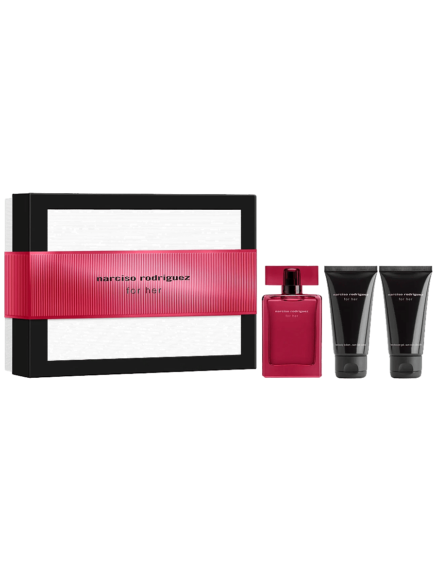 Narciso Rodriguez - Gift Set For Her EdP Intense + Body Lotion + Shower Gel - dušigeelid ja õlid - clear - 1