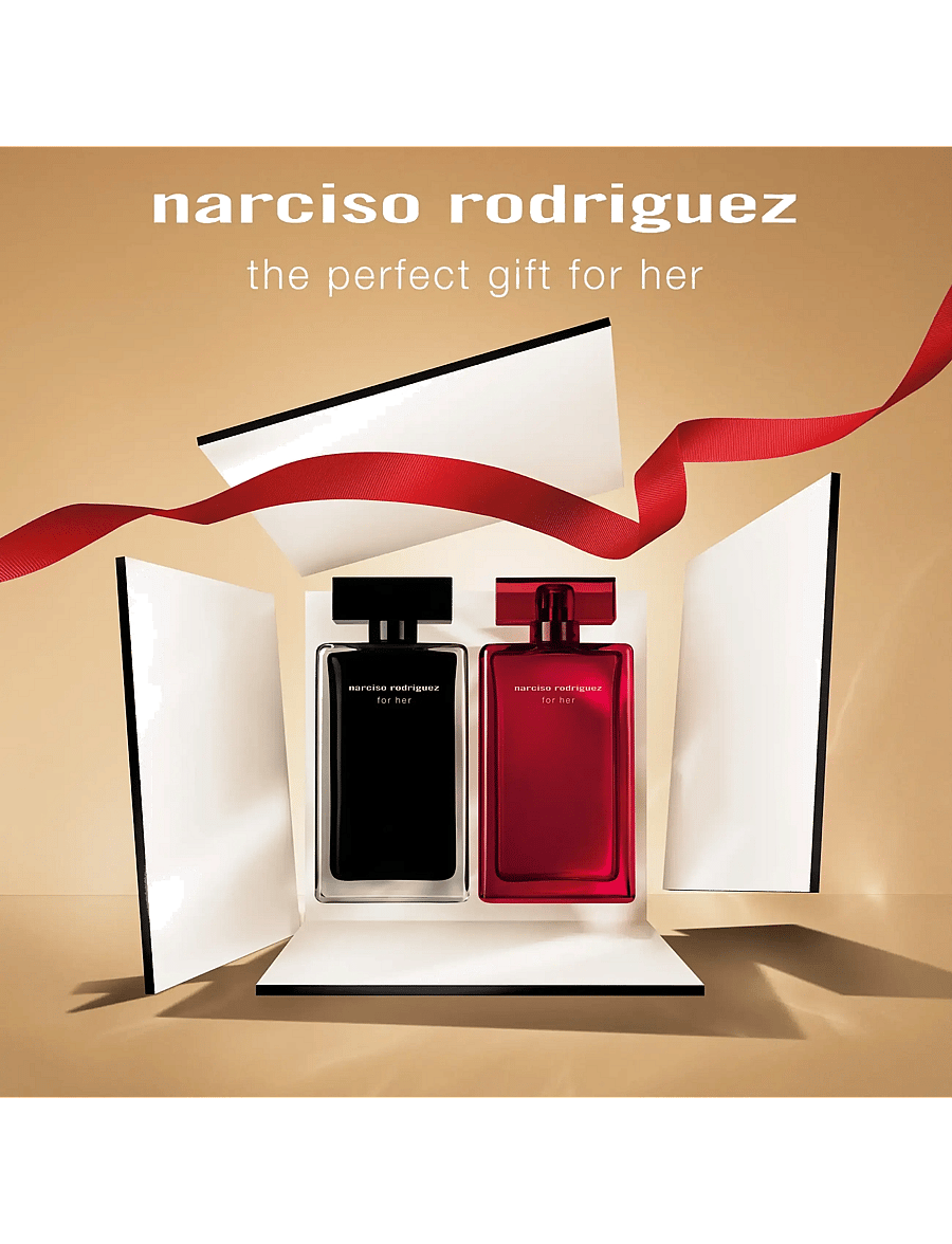 Narciso Rodriguez - Gift Set For Her EdP Intense + Body Lotion + Shower Gel - dušigeelid ja õlid - clear - 2