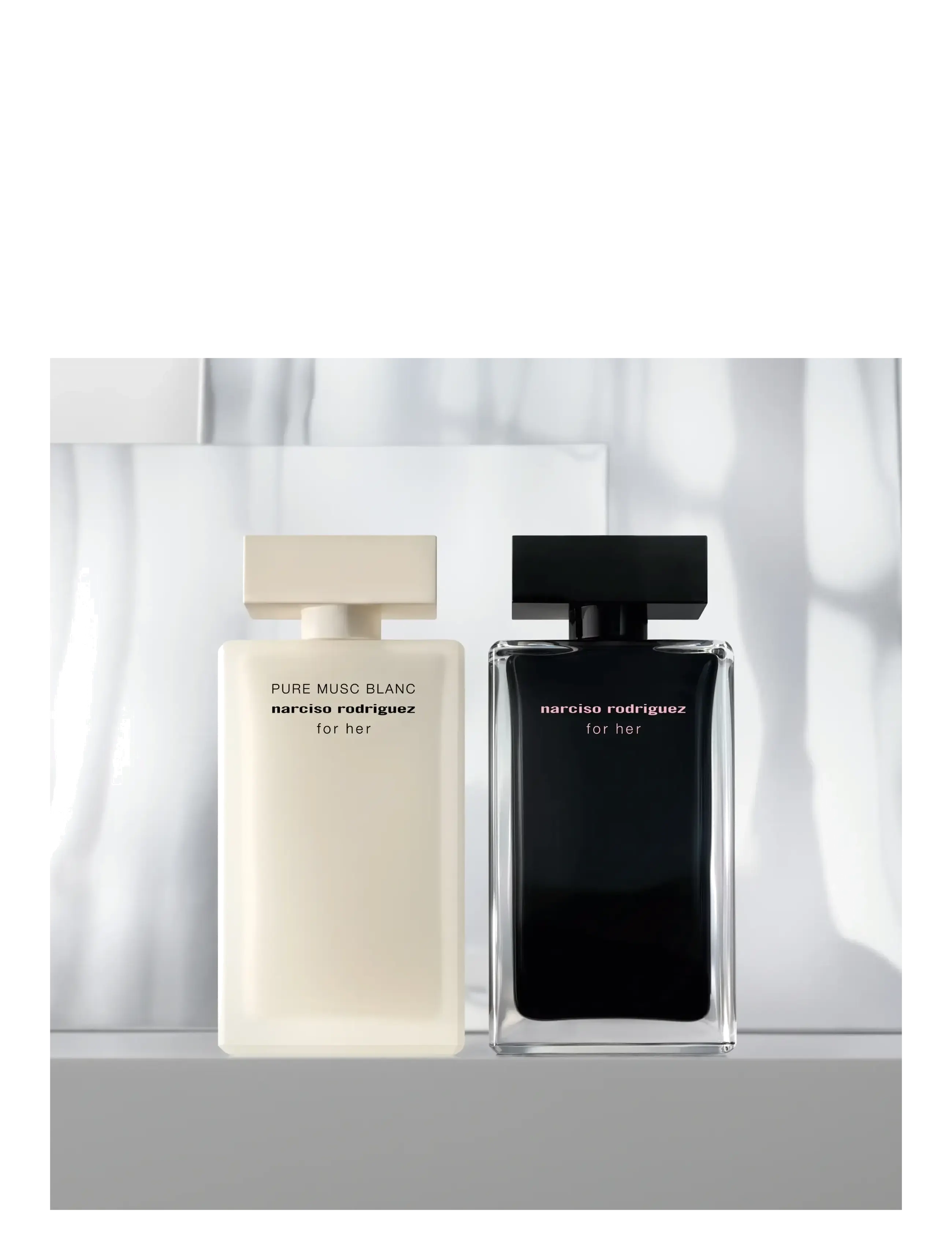 Narciso Rodriguez - For Her Pure Musc Blanc EdP Intense - bliv klar til date night - clear - 2