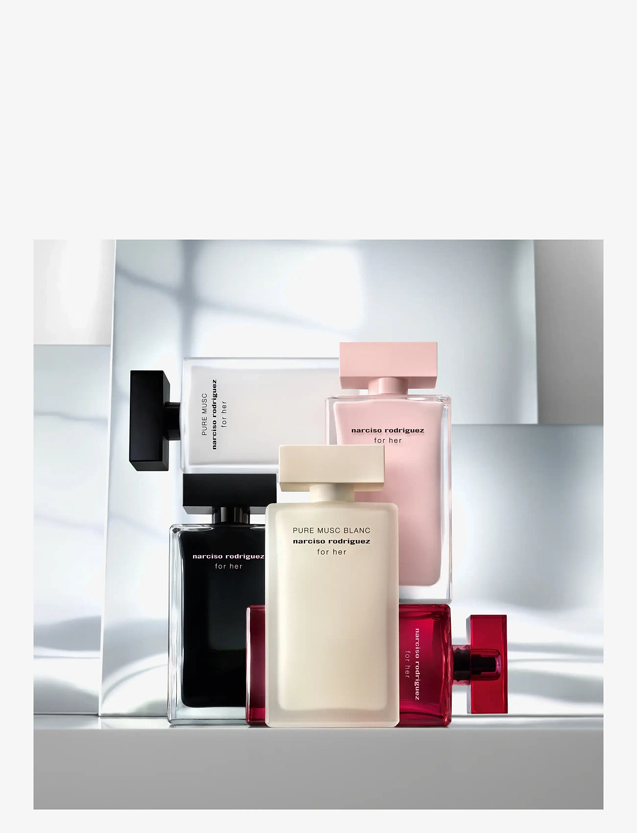 Narciso Rodriguez - For Her Pure Musc Blanc EdP Intense - redo för date night - clear - 3