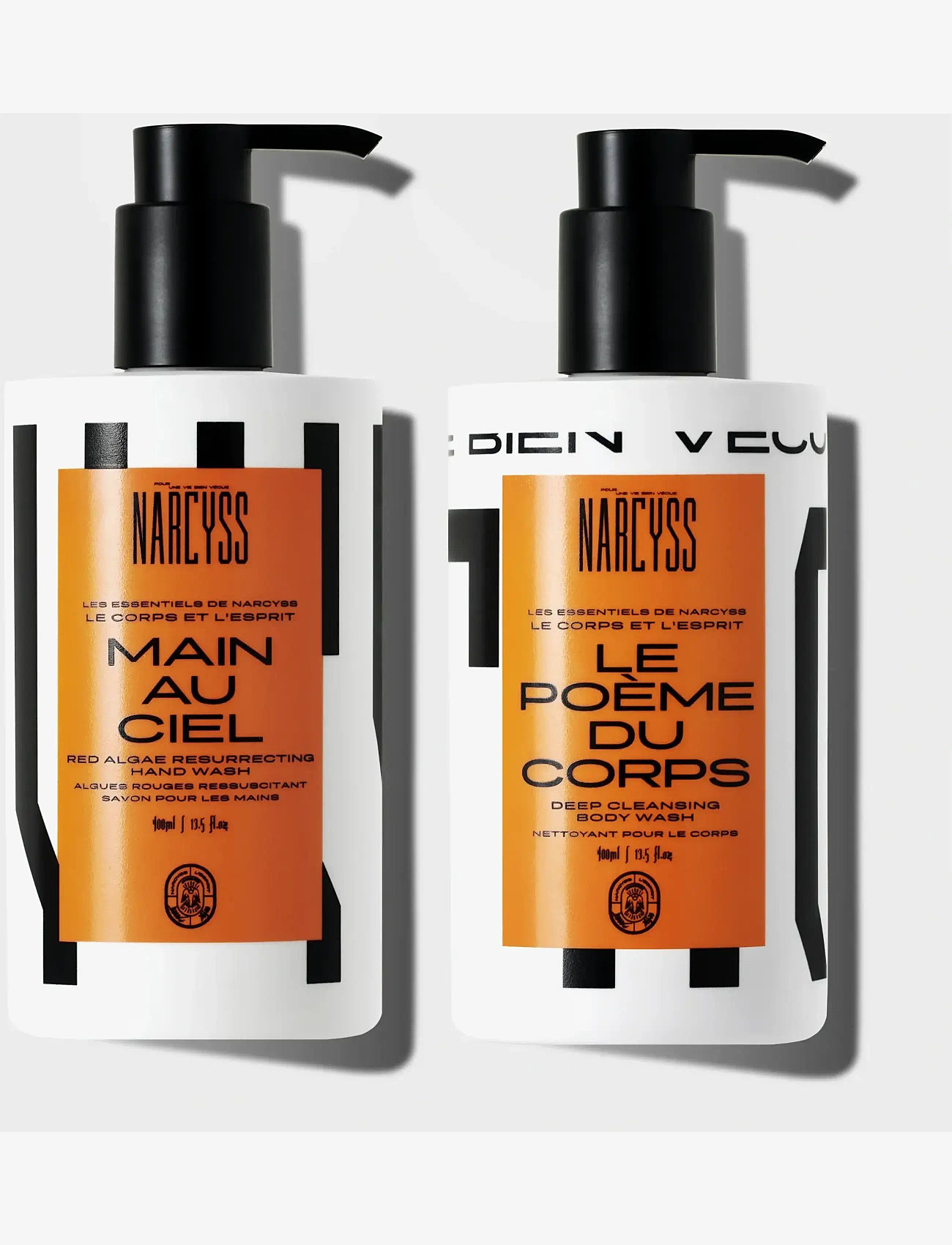 Narcyss - Duo-kit Hand and Body Wash - hudpleie - clear - 1