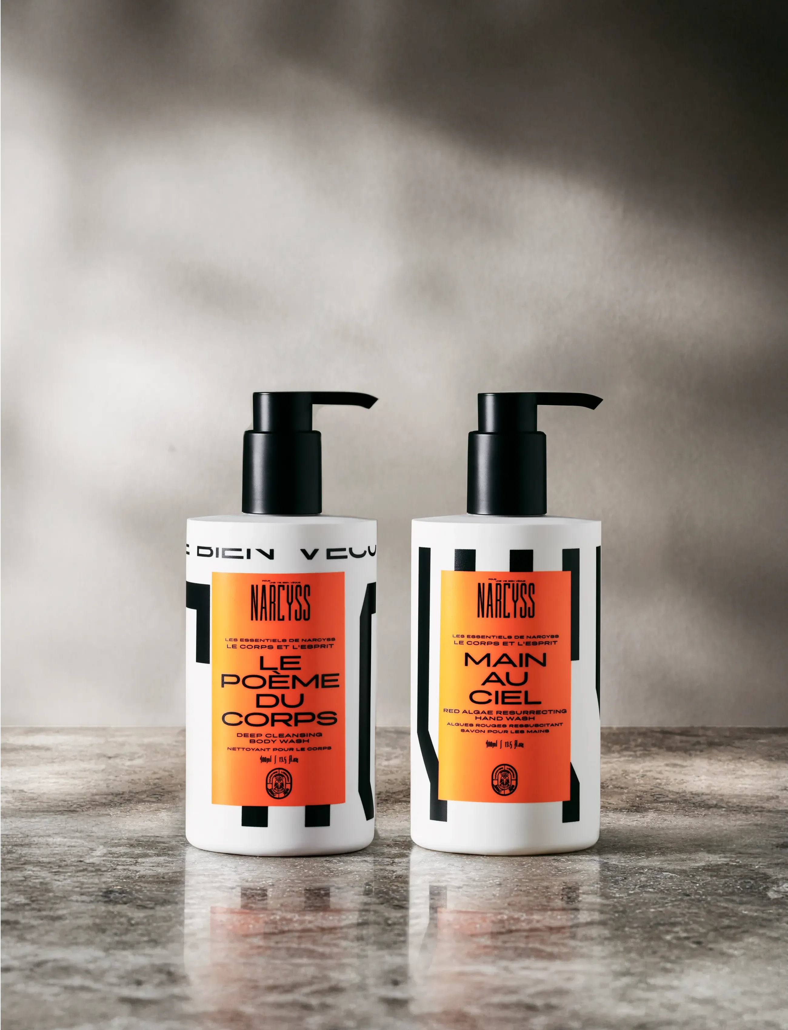 Narcyss Duo-Kit Hand And Body Wash, 800 ml, Nude, Krop > Bad Og Brusebad, Herre