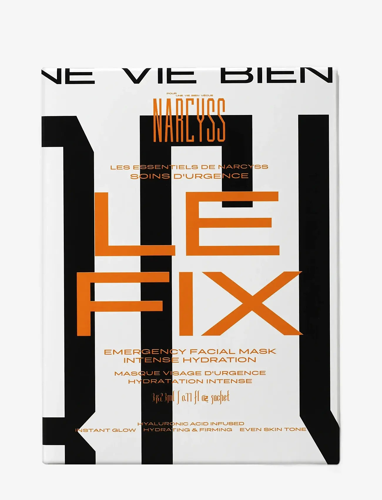 Narcyss - Le Fix 3 pack Sheet Masks - laveste priser - clear - 1