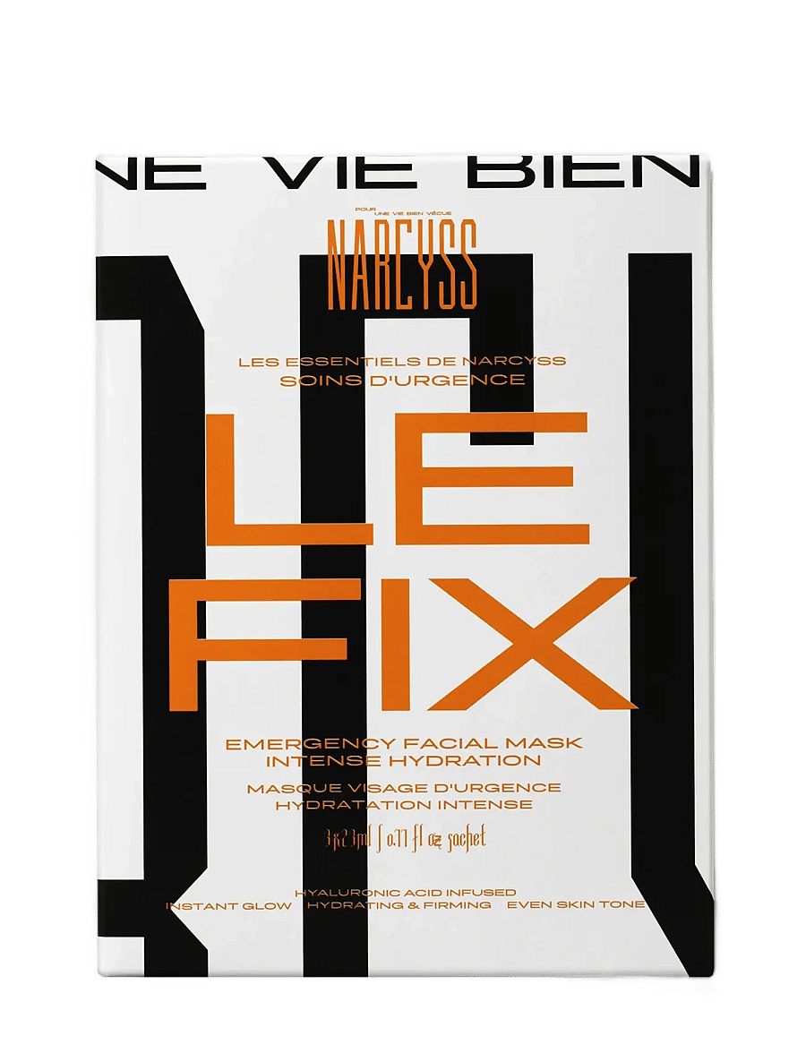 Narcyss - Le Fix 3 pack Sheet Masks - näomask - clear - 1