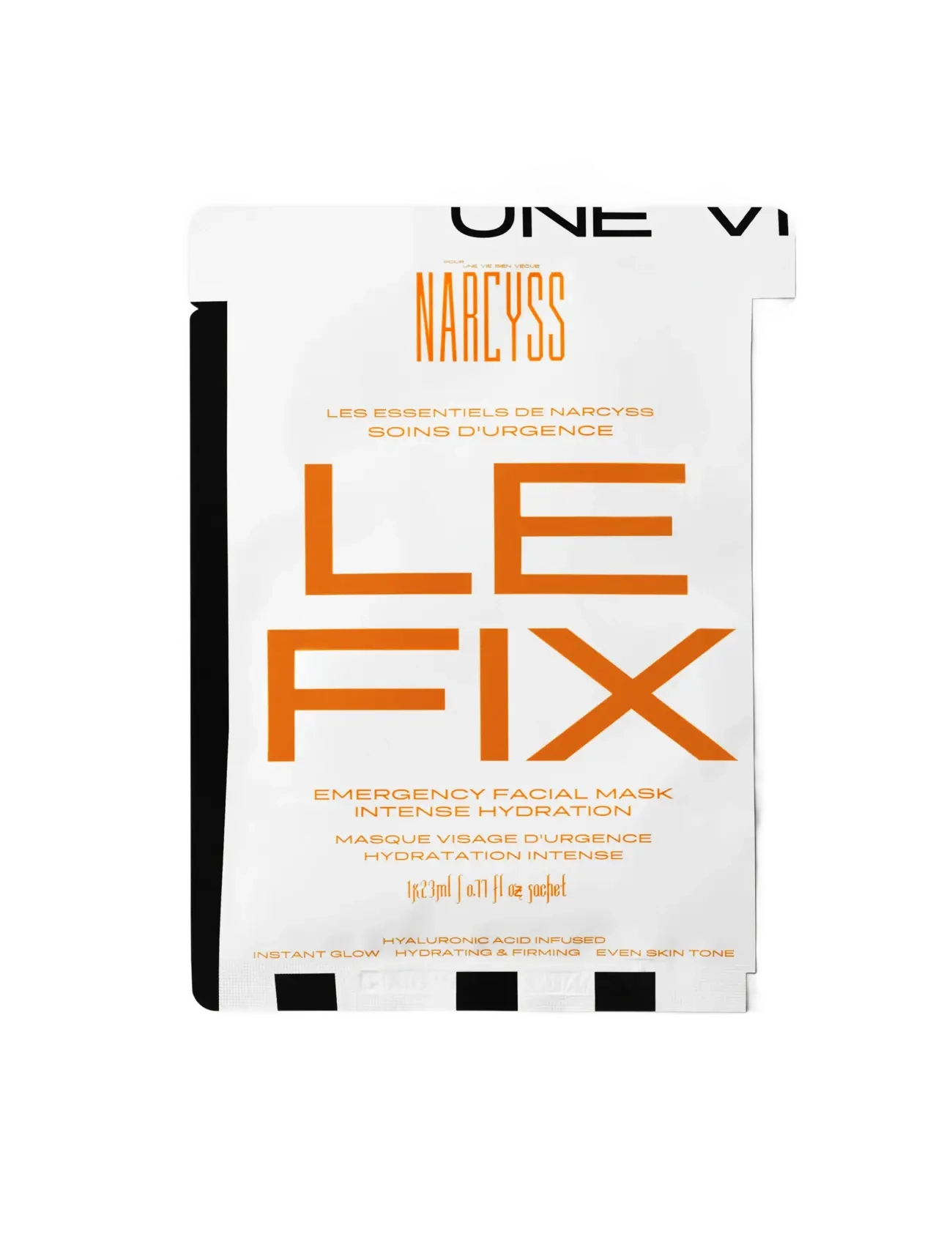 Narcyss - Le Fix 3 pack Sheet Masks - ansiktsmask - clear - 2