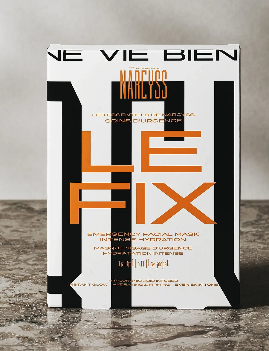 Narcyss - Le Fix 3 pack Sheet Masks - näomask - clear - 3