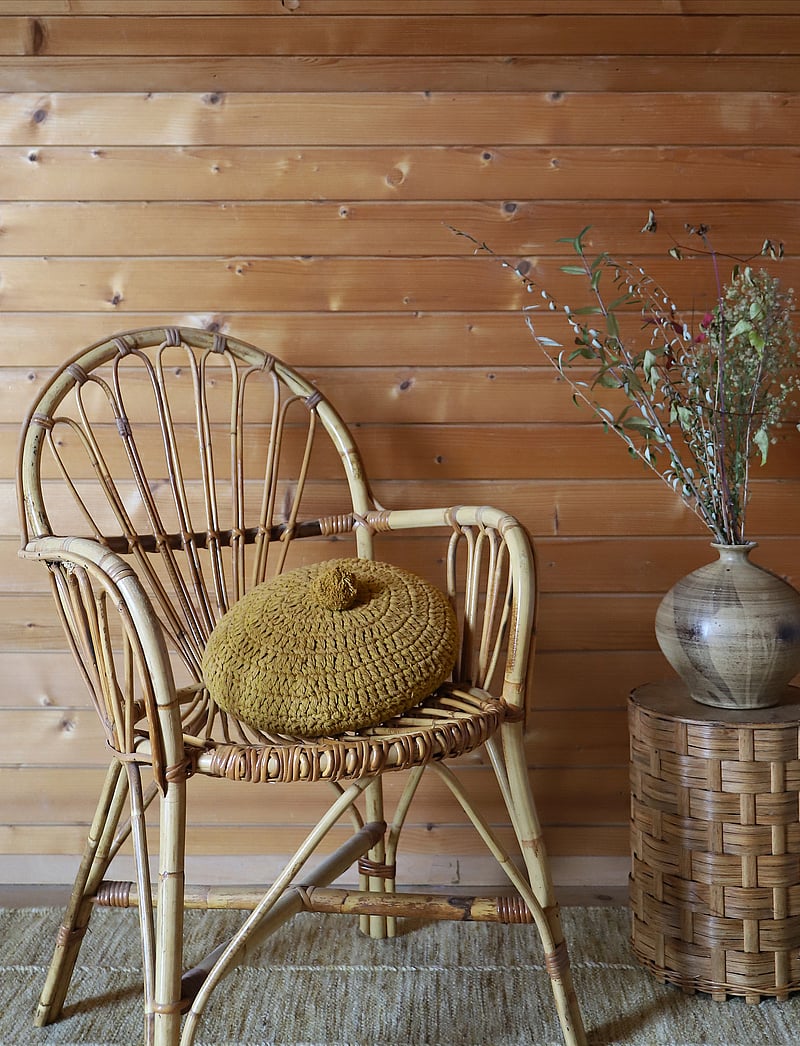 Nattiot - CUSHION LENKA MOUTARDE - ilupadjad - mustard - 0