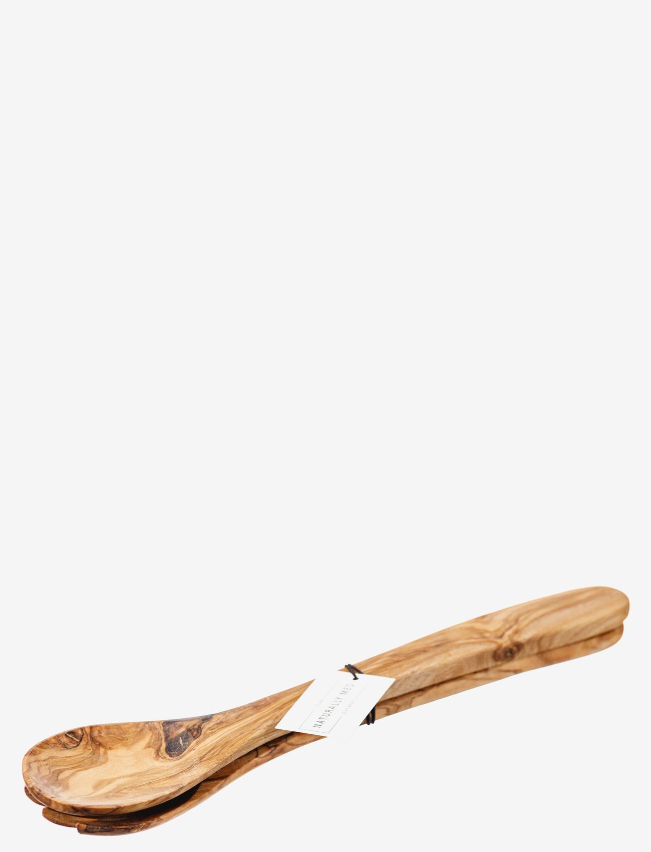 naturally med - Salatbestik - brown - 0