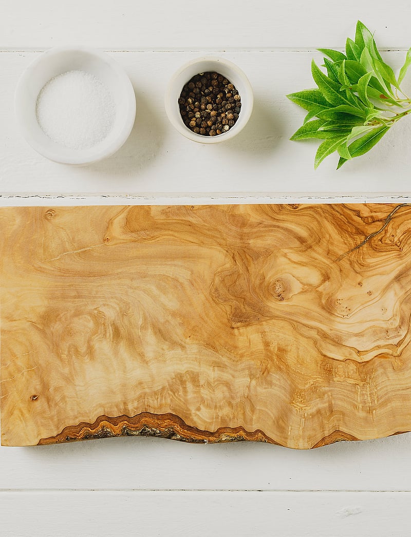 naturally med - Lobster Small Rustic rectangular Chopping Board - brown - 1