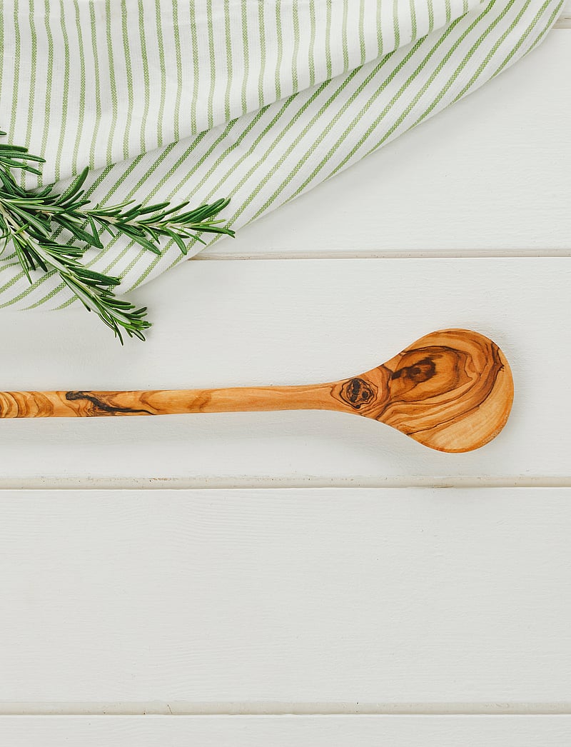 naturally med - Round spoon - brown - 1