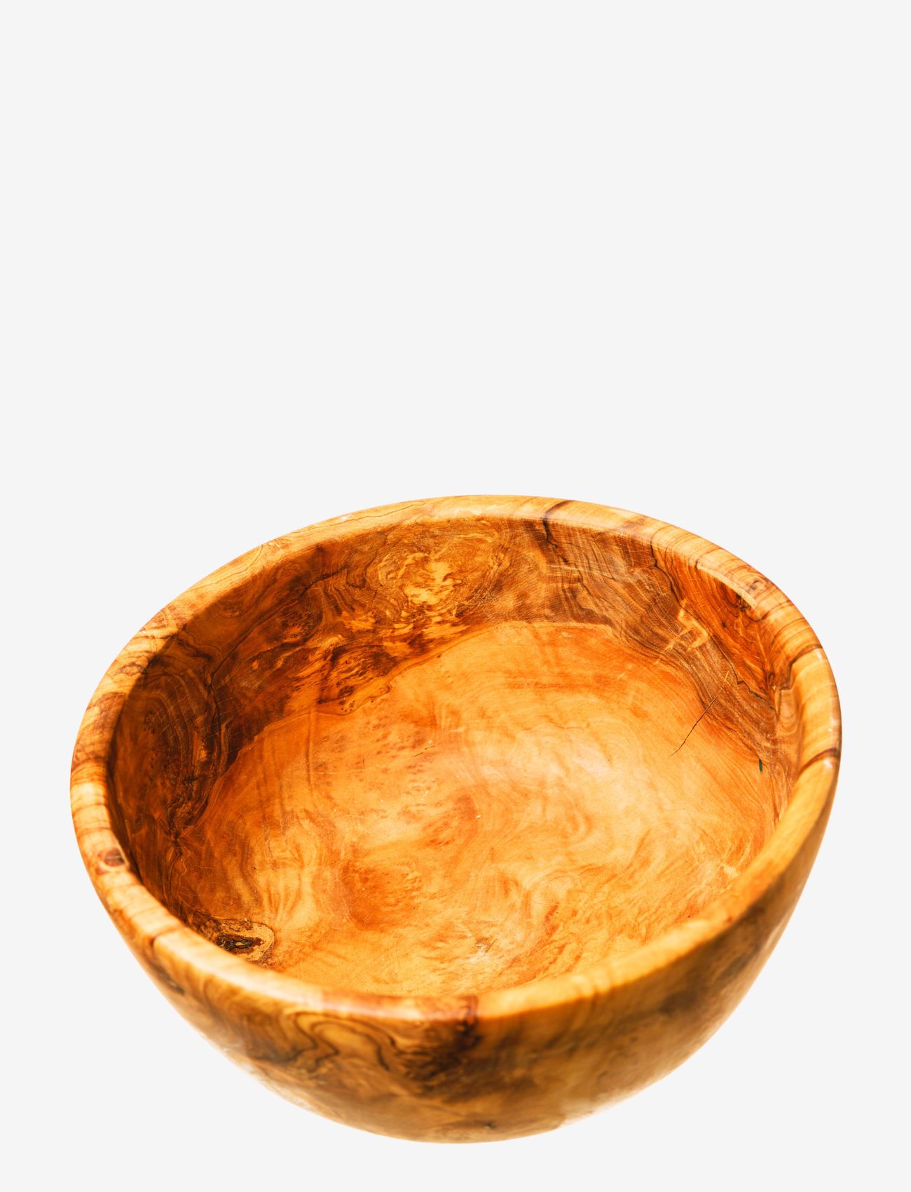 naturally med - Large Round Serving Bowl - serviravimo indai - brown - 0