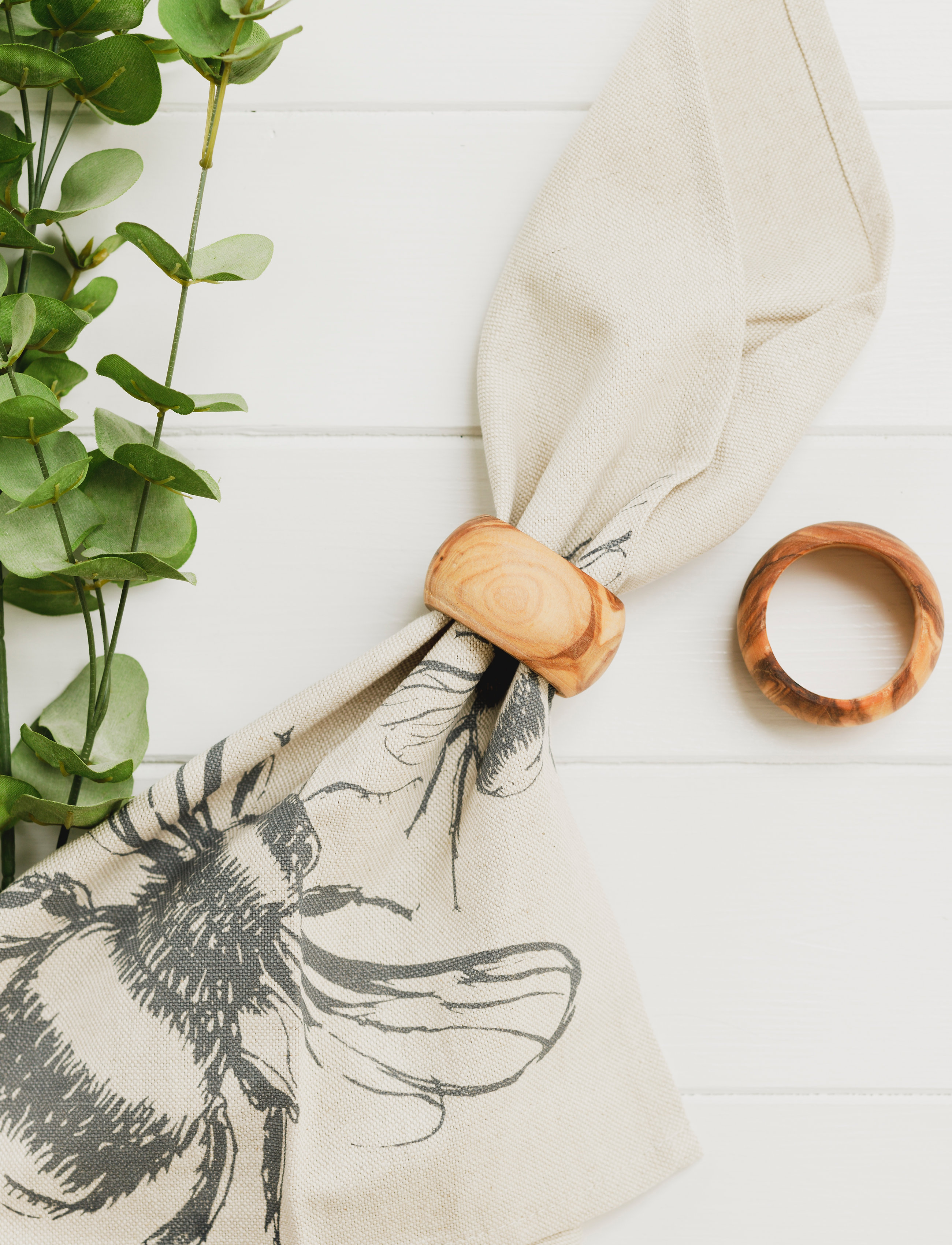 naturally med - Napkin Ring - brown - 1
