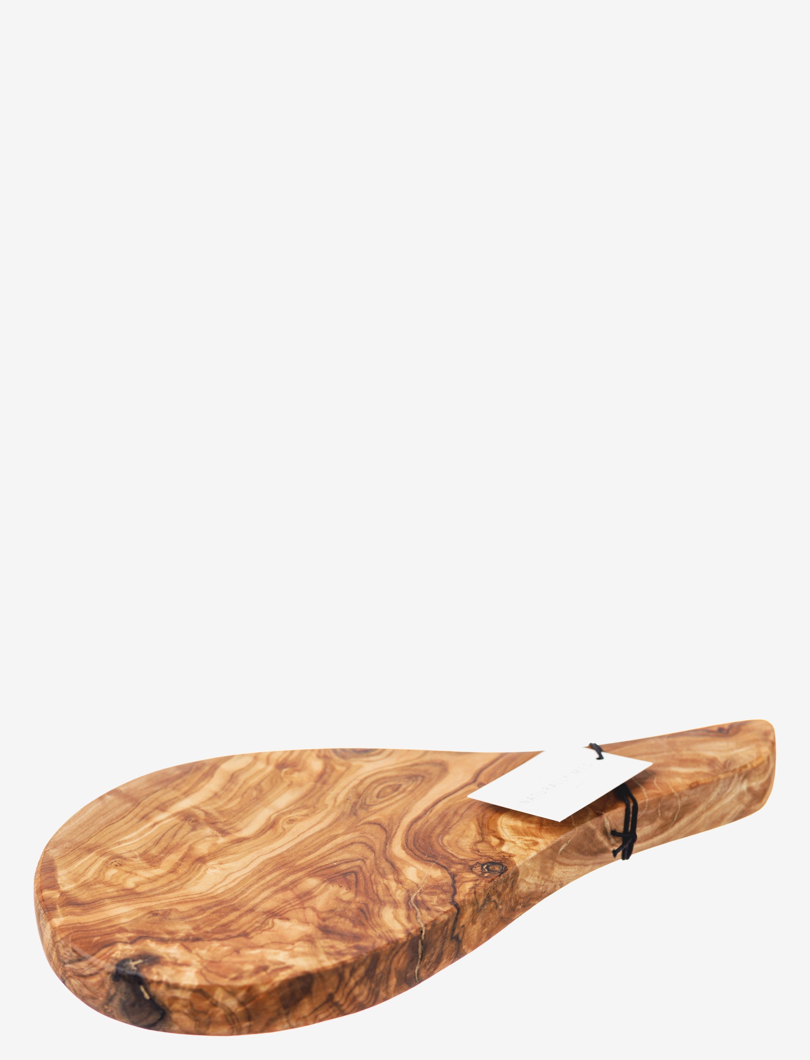 naturally med - Skærebræt m. håndtag 25cm - brown - 0