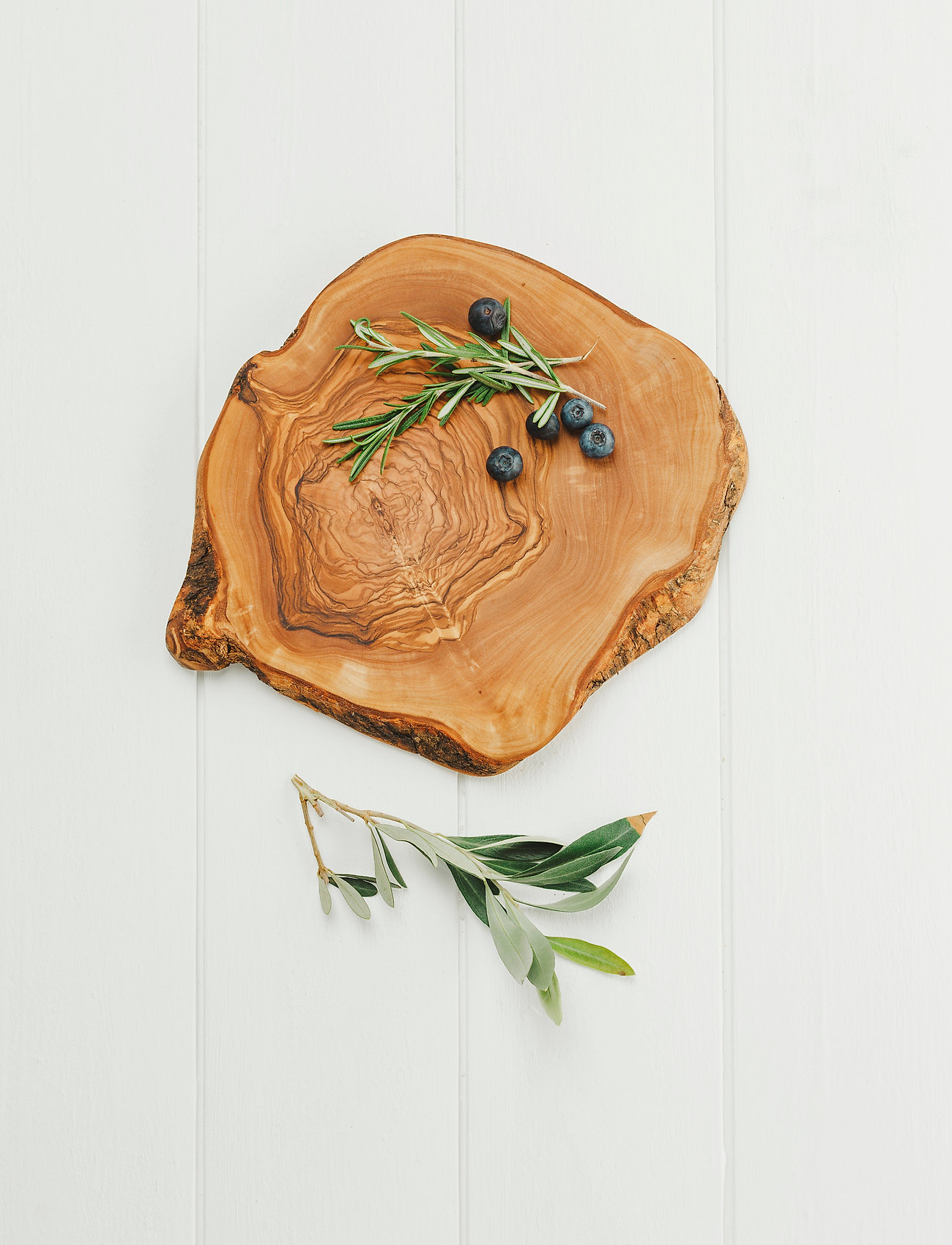 naturally med - Large Rustic Board 20cm - serving platters - brown - 1