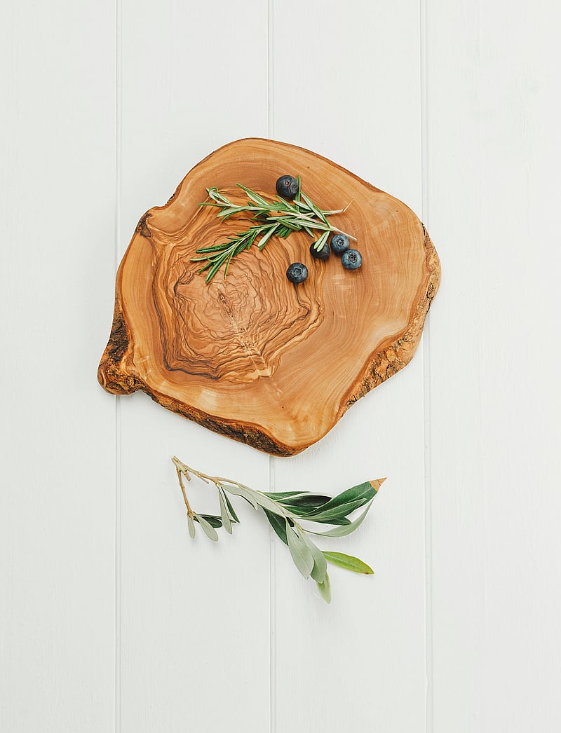 naturally med - Large Rustic Board 20cm - brown - 1