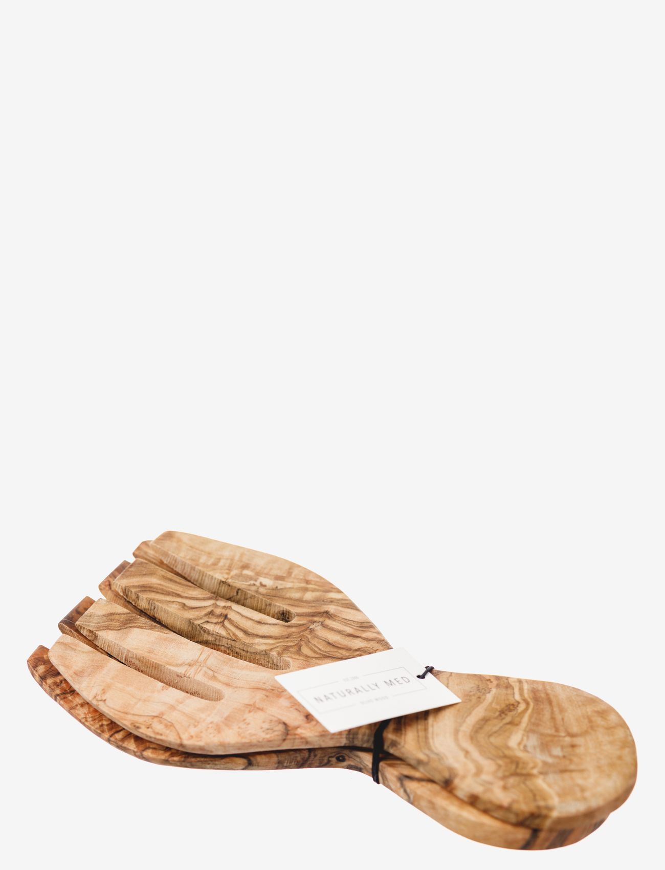 naturally med - Salad Hands Set - brown - 0