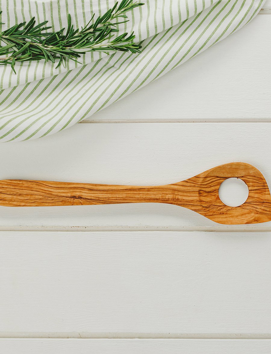 naturally med - Risotto Spoon 30cm - brown - 1