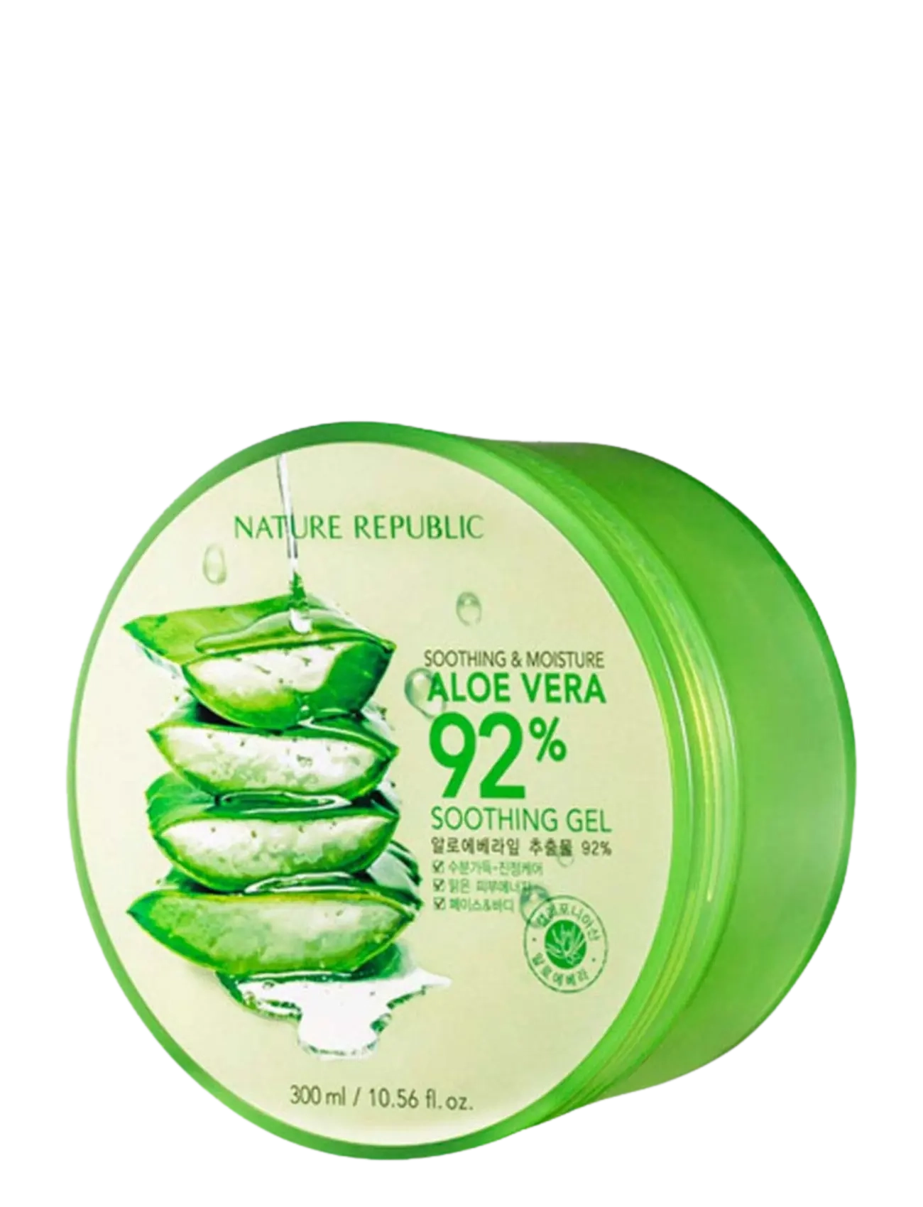 Nature Republic Soothing & Moisture Aloe Vera Soothing Gel - Hudpleje - CLEAR / undefined