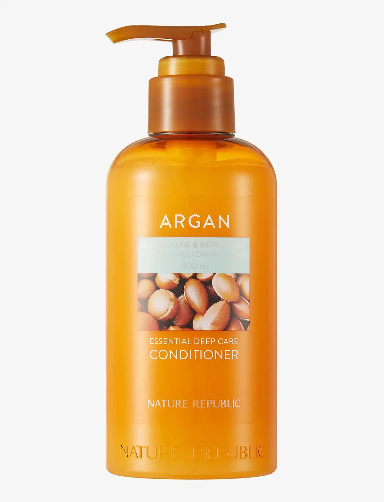 Nature Republic - Argan Essential Moisture Repairing Conditioner - hårpleje - clear - 1