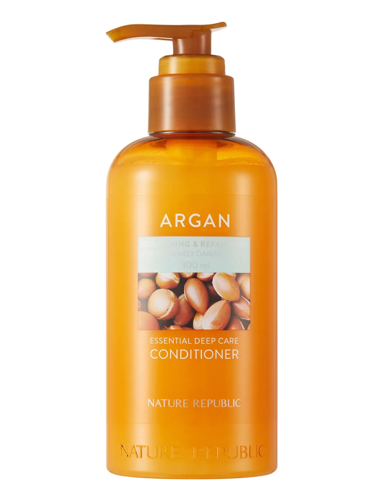 Nature Republic Argan Essential Moisture Repairing Conditioner - Beauty - Miehet - CLEAR / undefined