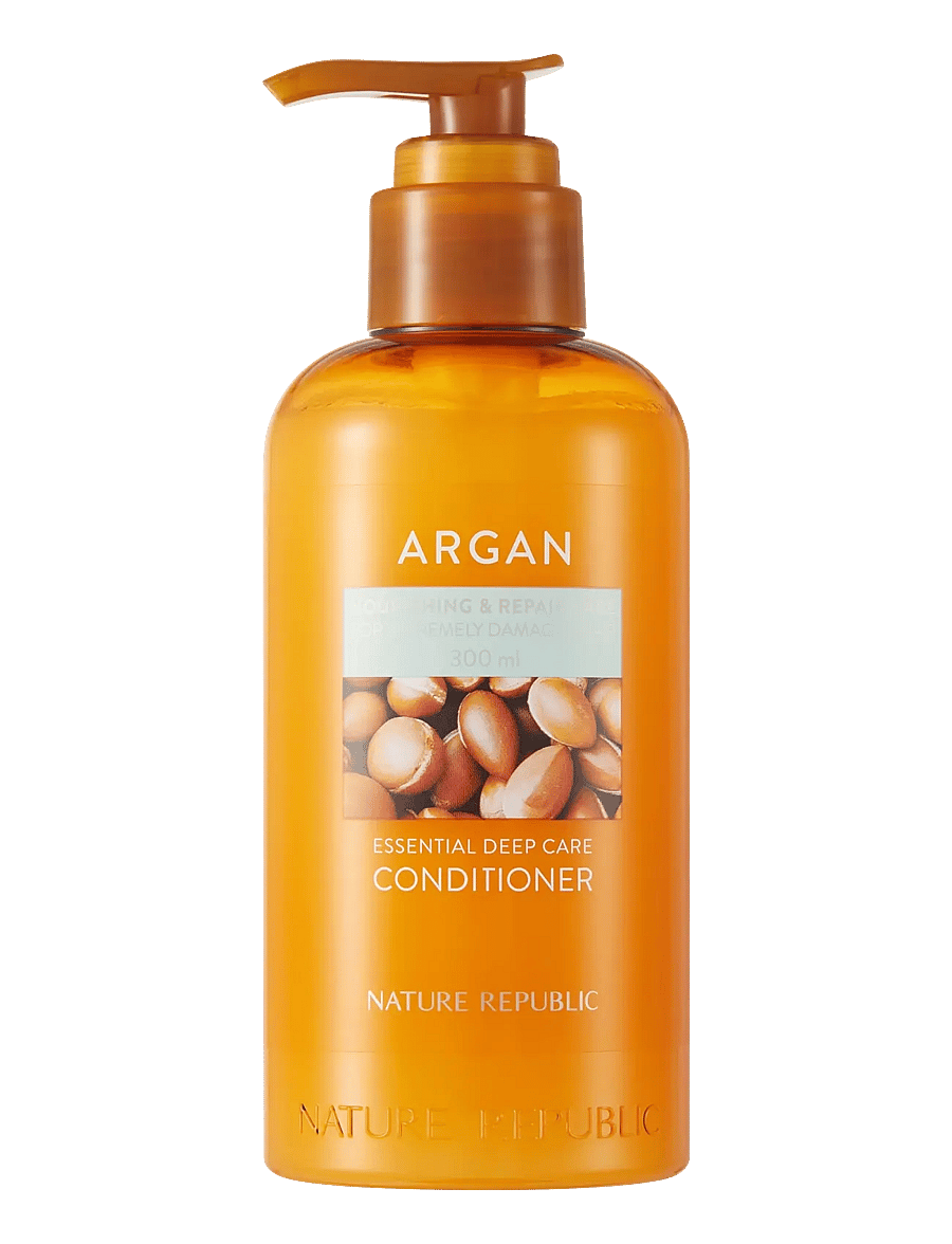 Nature Republic - Argan Essential Moisture Repairing Conditioner - balsam - clear - 1