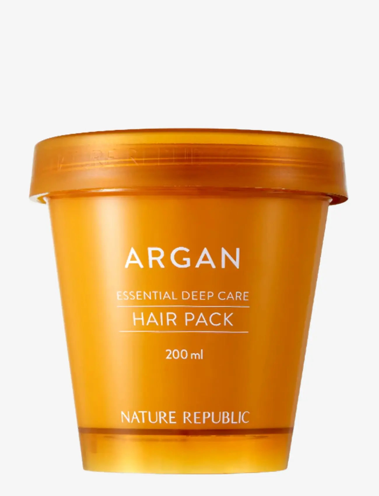 Nature Republic - Argan Essential Moisture Repairing Hair Mask - hårmasker - clear - 1