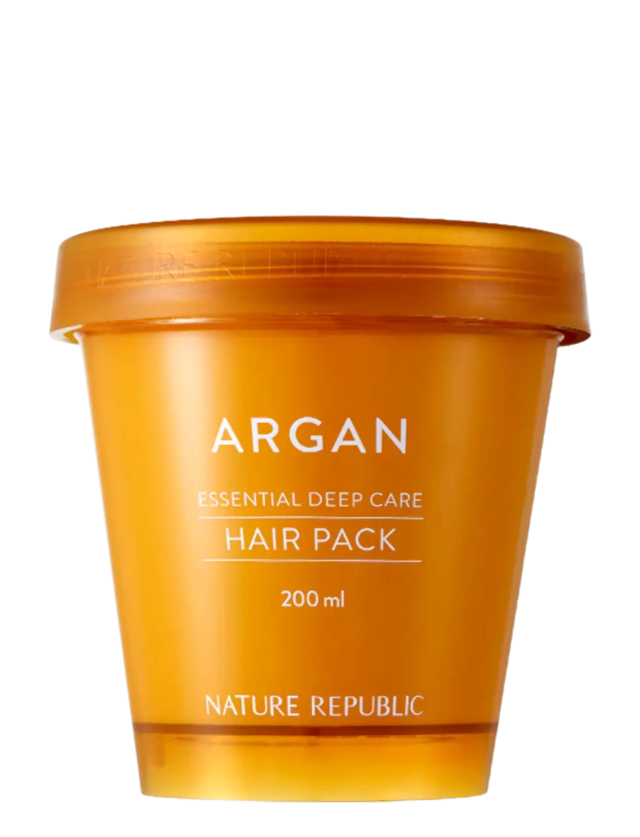 Nature Republic Argan Essential Moisture Repairing Hair Mask - Beauty - Miehet - CLEAR / undefined