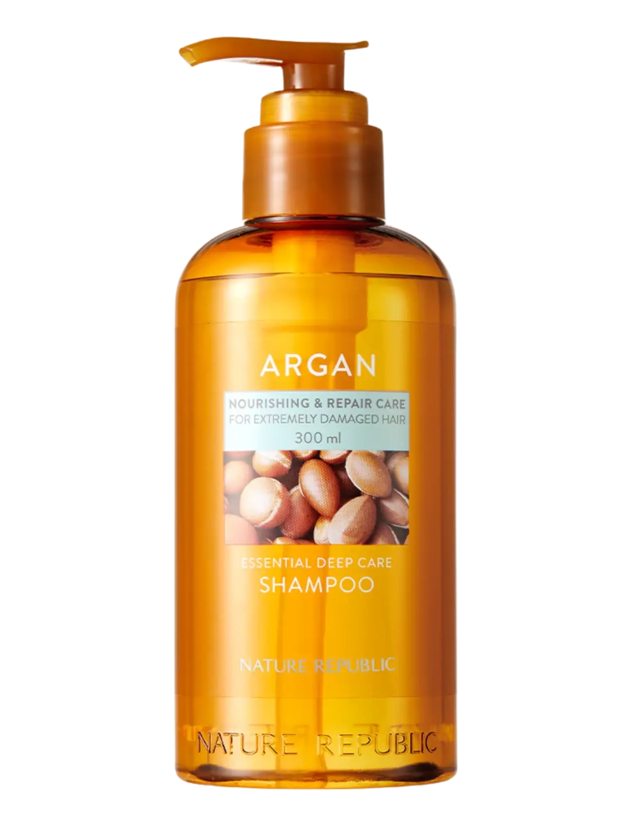 Nature Republic Argan Essential Moisture Repairing Shampoo - Kampagne - CLEAR / undefined