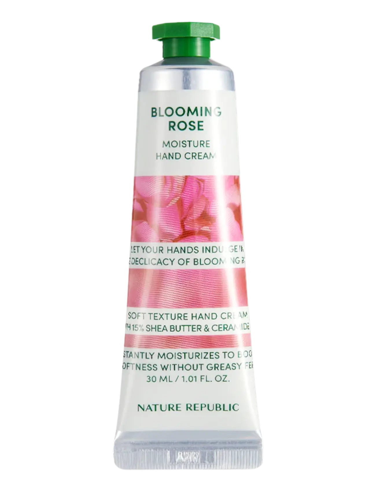 Nature Republic Hand & Nature Blooming Rose Hand Cream, Hand Creme, Nude, Str: 30 ML