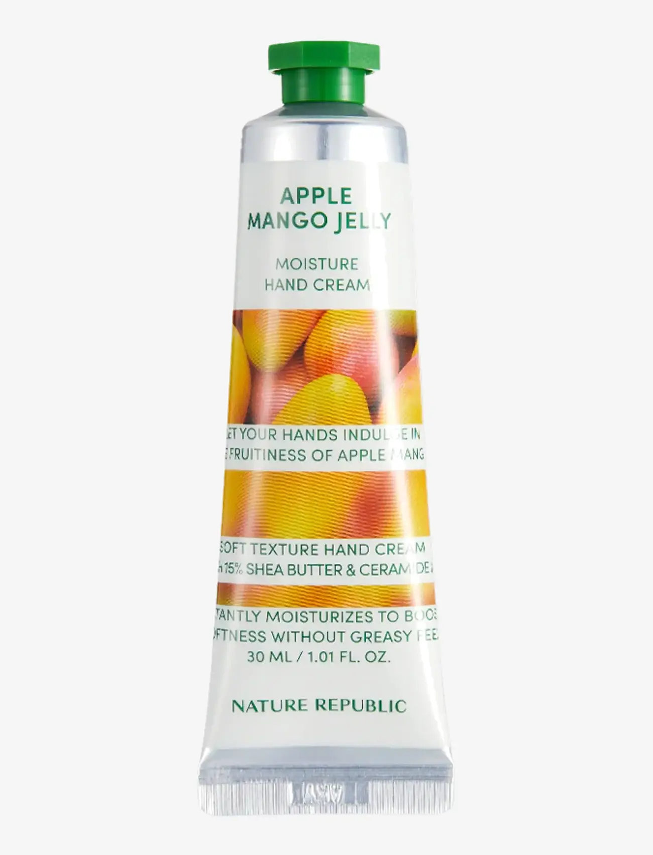 Nature Republic - Hand & Nature Apple Mango Jelly Hand Cream - handkräm - clear - 1