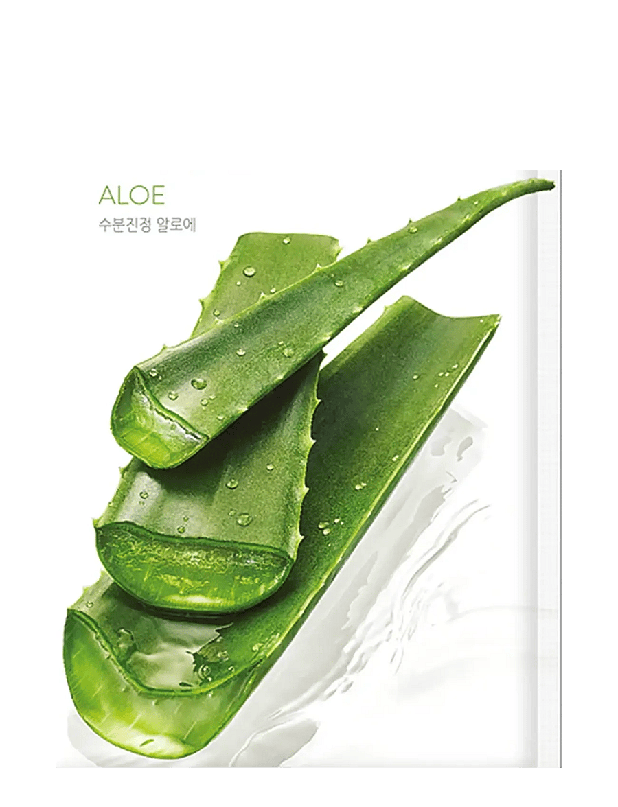 Nature Republic - Real Nature Sheet Mask Aloe - einnota maskar - clear - 1