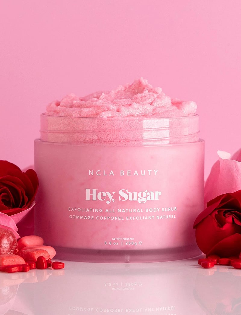 NCLA beauty - Hey, Sugar Candy Roses Body Scrub - keha koorimine - candy roses - 1