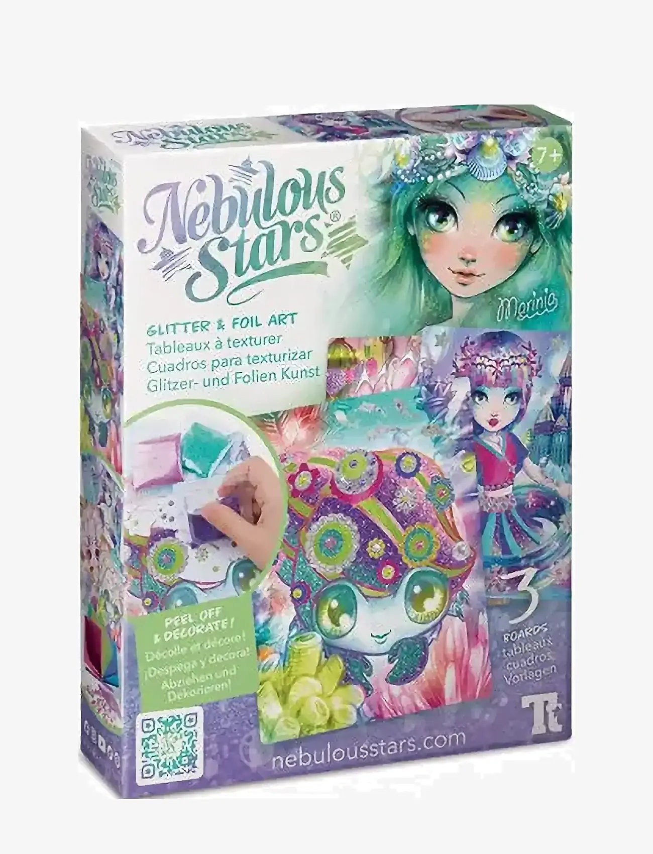 Nebulous Stars - Nebulous Stars Glitter & Foil Art - pysselset - muti - 0