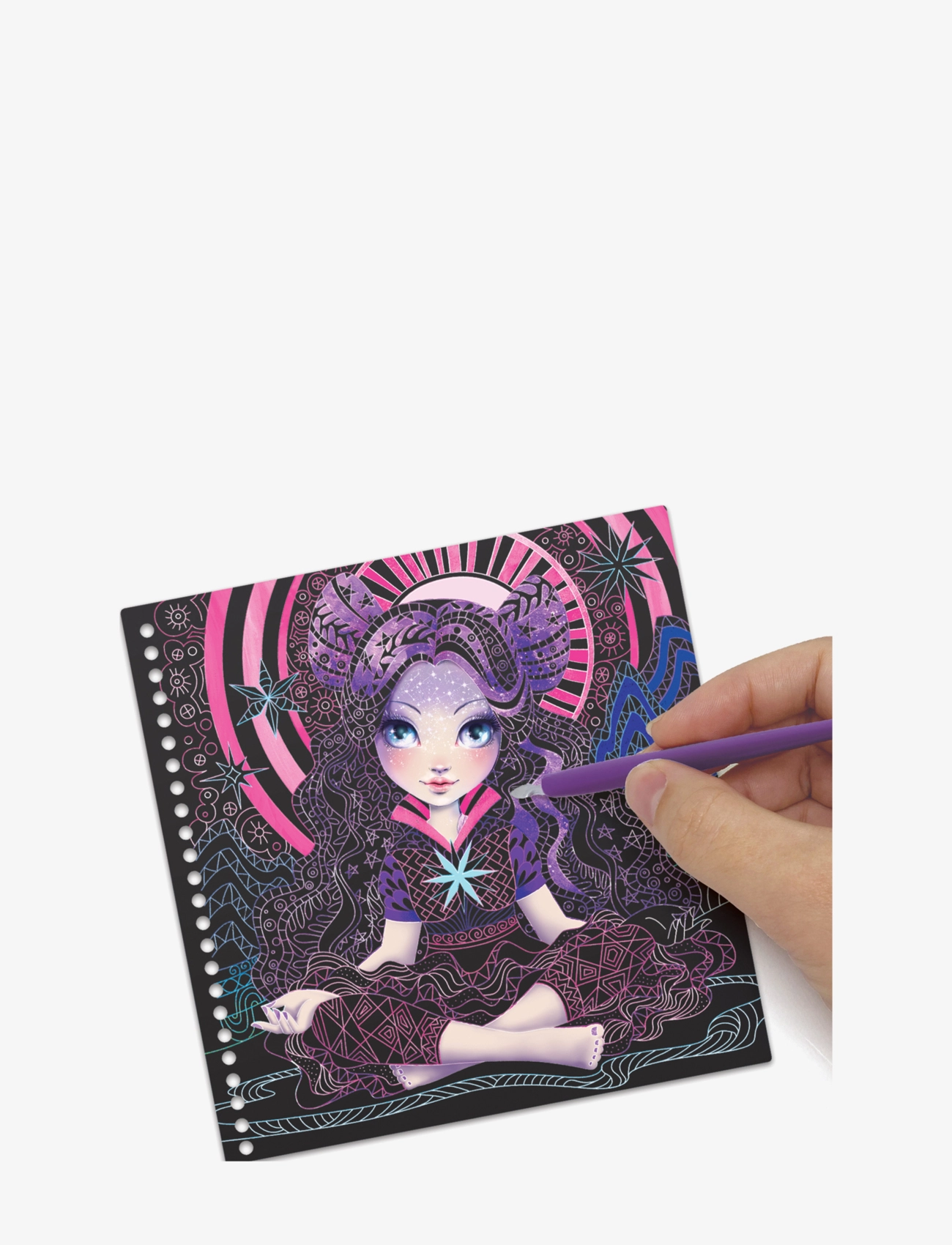 Nebulous Stars - Nebulous Star Creative Book Zen Scratch/Sketch - multi - 5