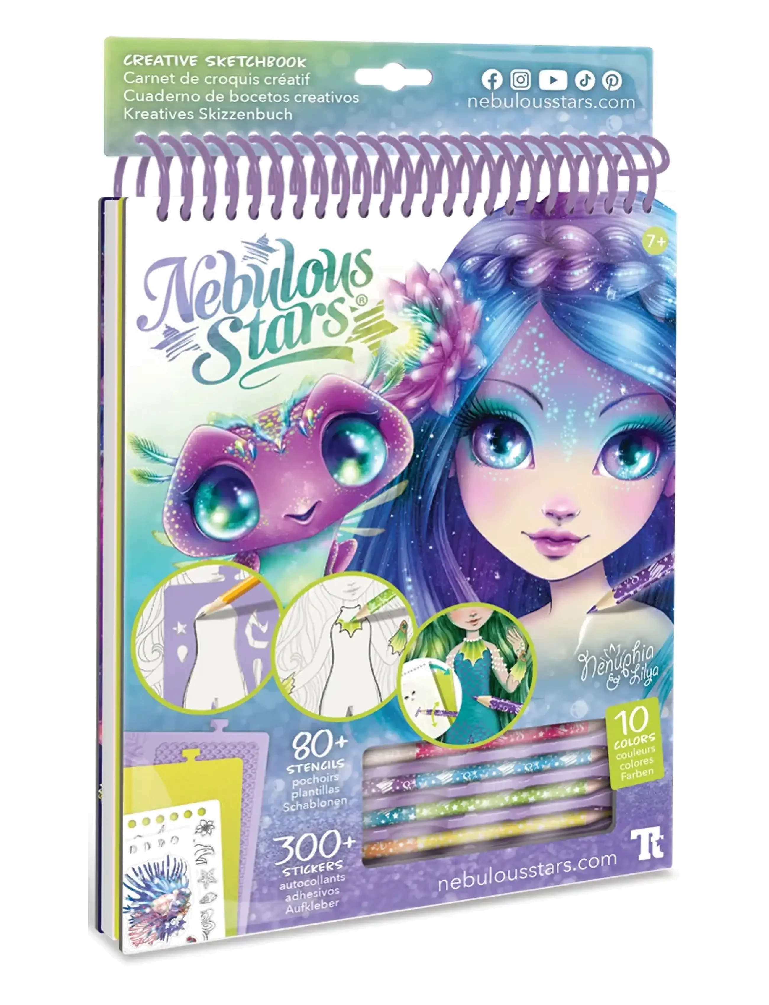 Nebulous Stars Creative Sketchbook - Nenuphia - MUTI